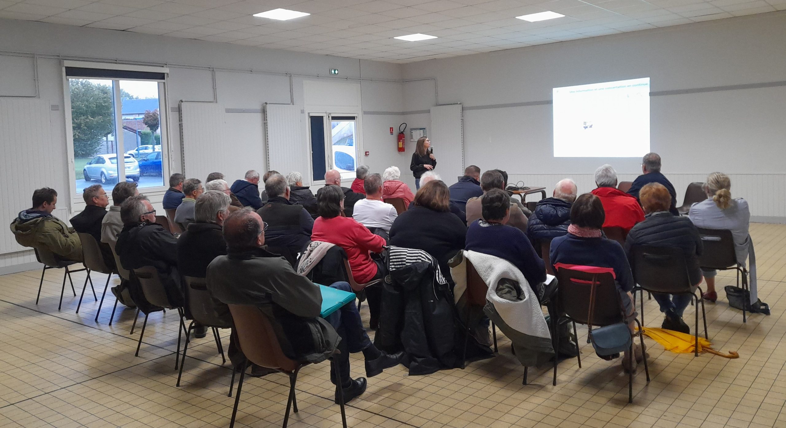 La réunion publique du 18 octobre 2023 à Milly-sur-Thérain